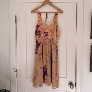 Meadow Rue Anthropologie Flora Dress Size 8